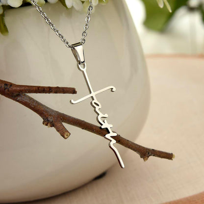 Faith Cross Necklace for Women
